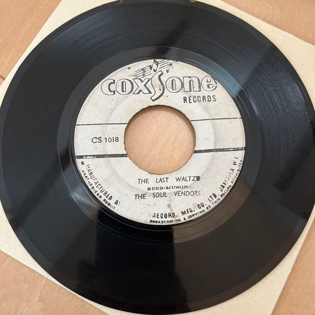 洋楽 THE LAST WALTZ THE SOUL VENDORS