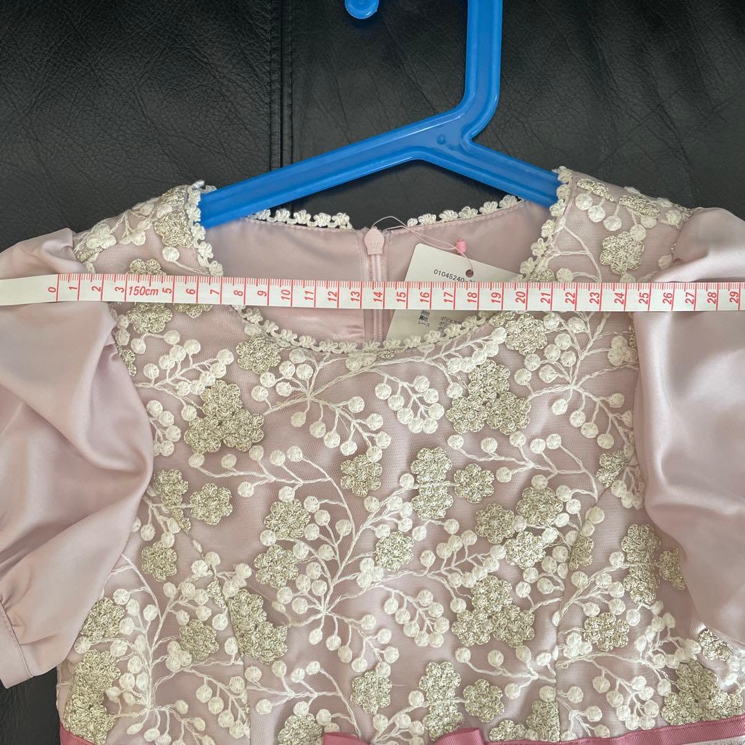 【新品未使用】Shirley Temple ドレス　120cmピンク　結婚式