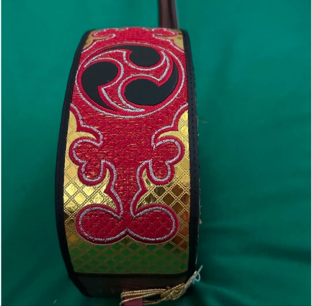 三線本体 ヘビ皮製 3弦　未使用品