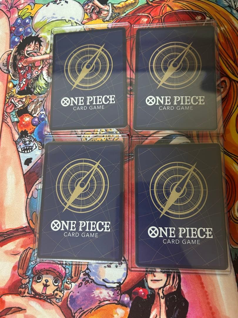 ワンピースカードスパンダイン パラレル 4枚 サボ SP 4枚