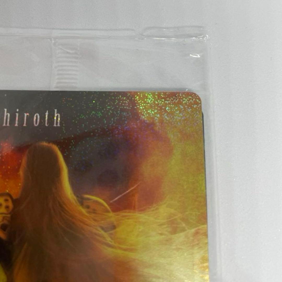 未開封　fftcg  セフィロス　フルアート　プロモ　プレミアム　ホロ　英語版