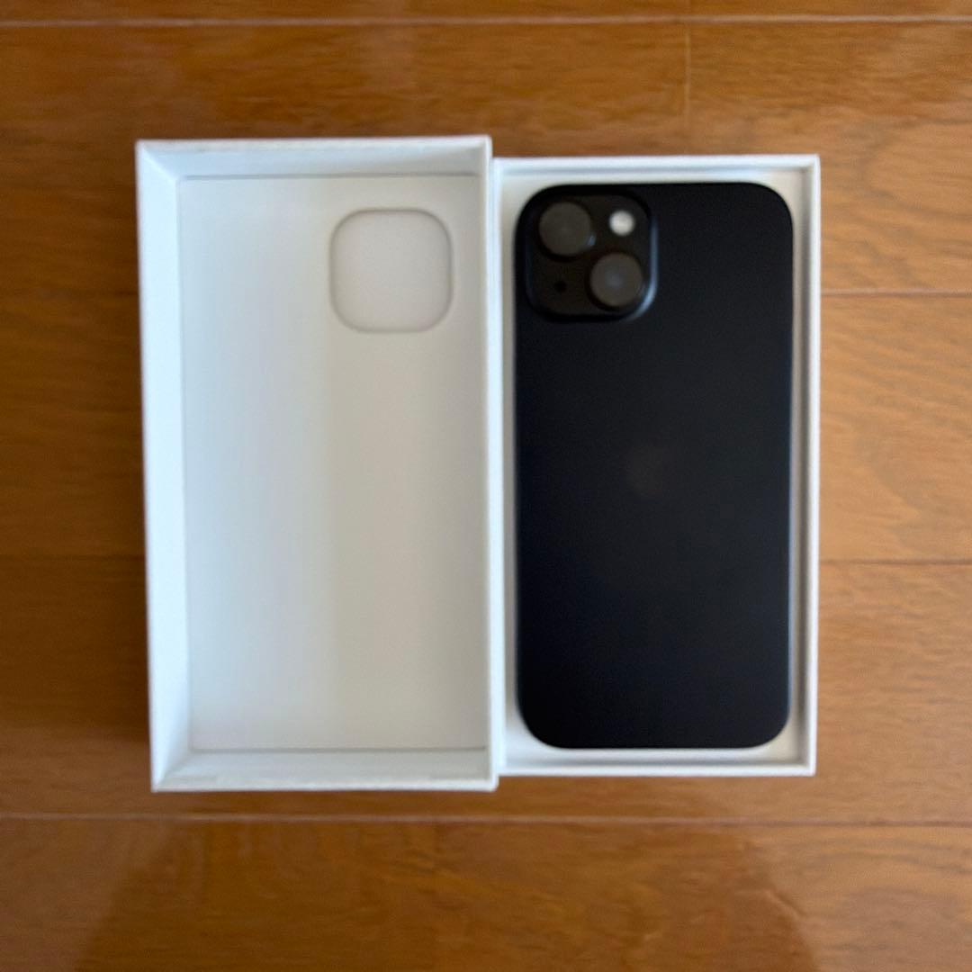 Apple iPhone 15 ブラック 本体　箱付き