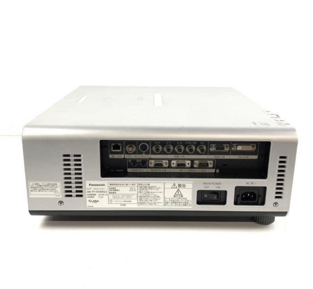 Panasonic プロジェクター　PT-DX800LS 8000ルーメン日本製