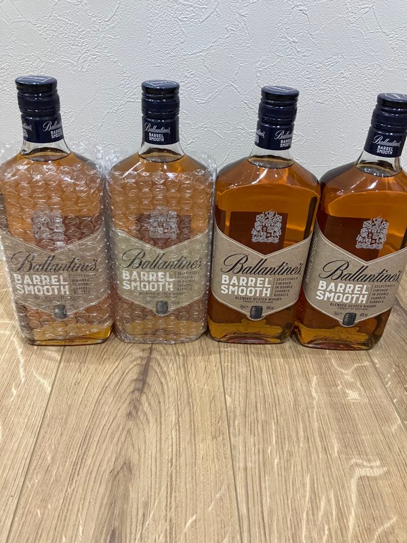 【終売品】バランタインBarrel Smooth 700ml 4本セット