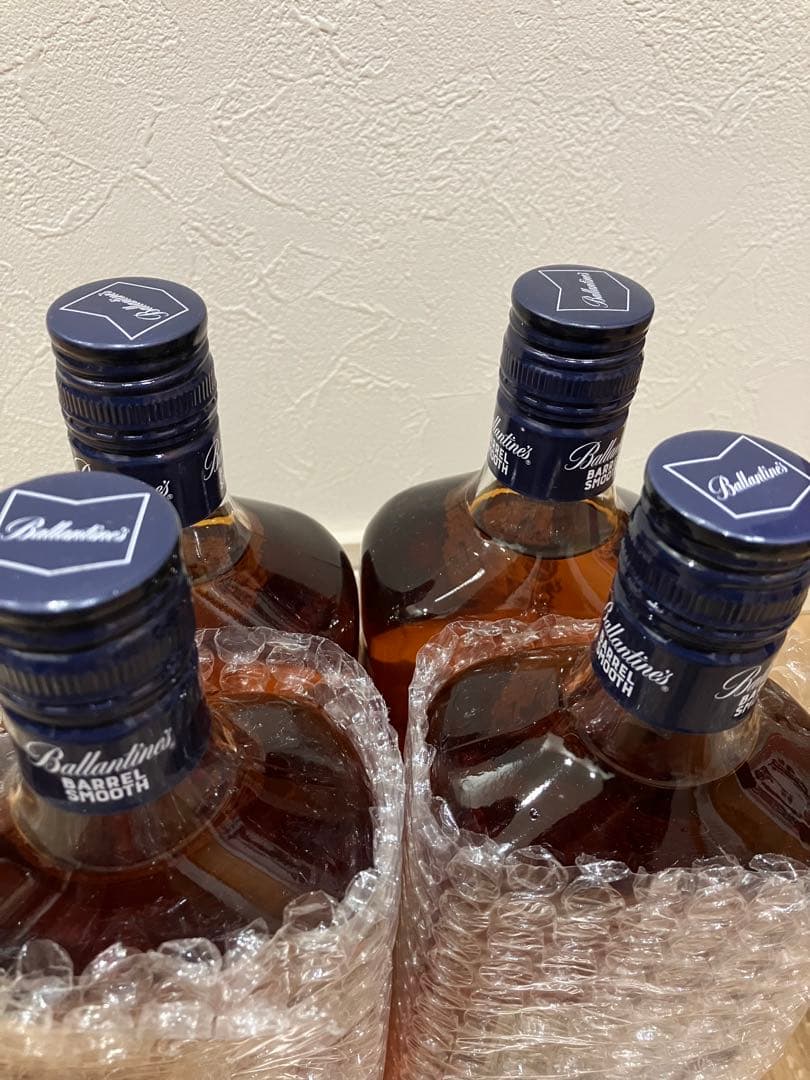 【終売品】バランタインBarrel Smooth 700ml 4本セット
