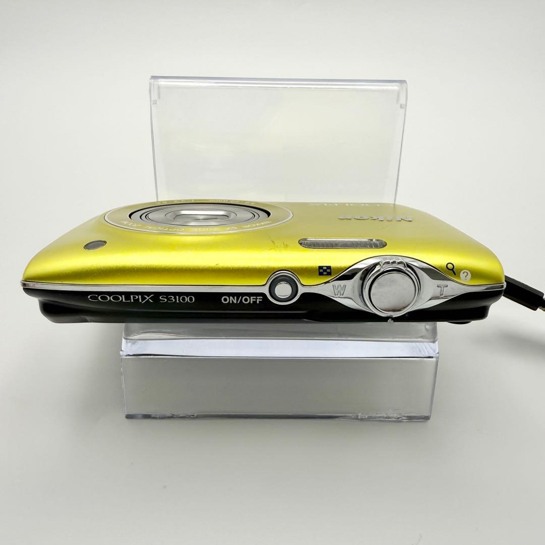 【動作OK】Nikon COOLPIX S3100 SDカード付　希少カラー