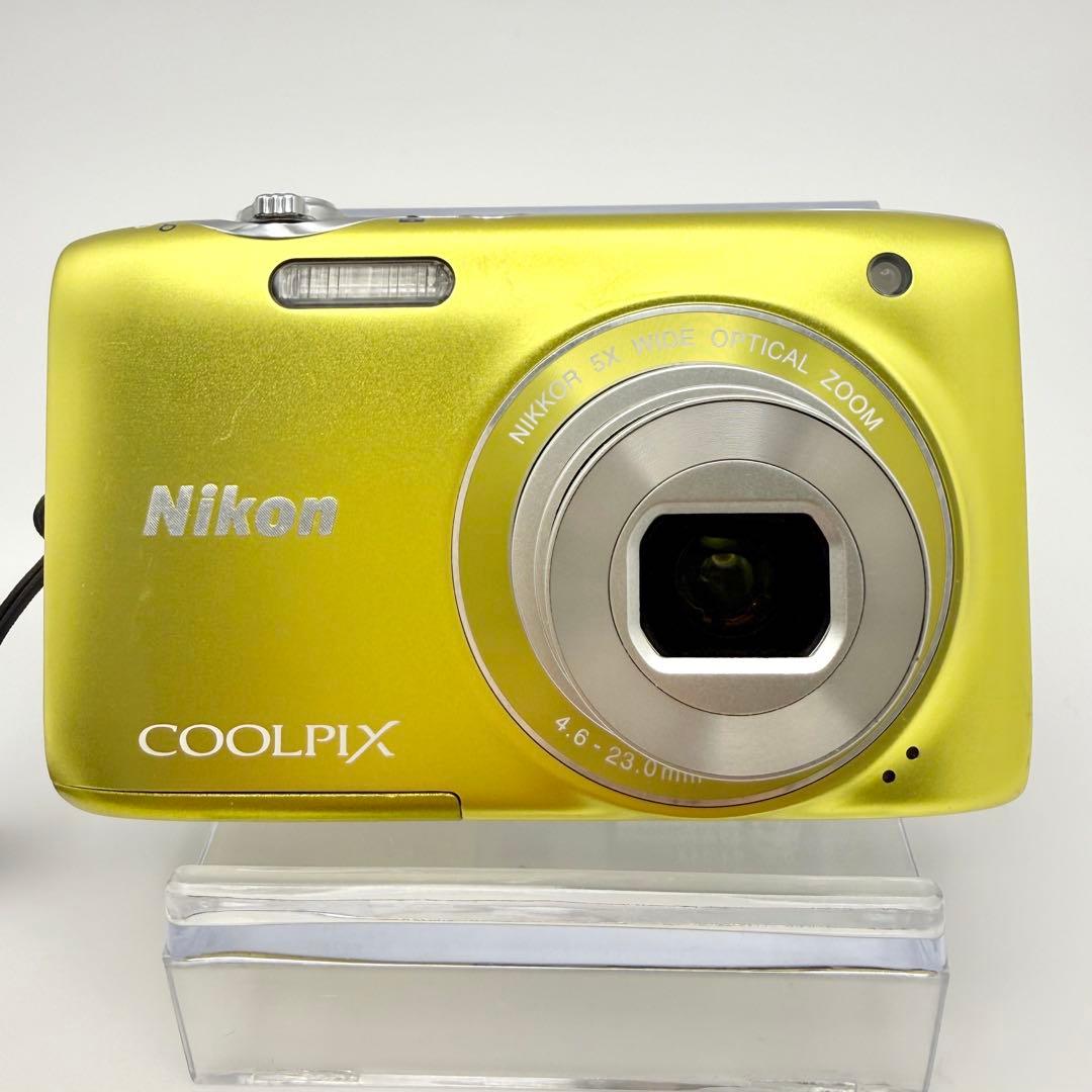 【動作OK】Nikon COOLPIX S3100 SDカード付　希少カラー