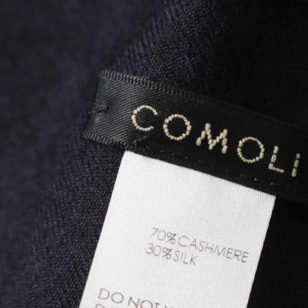 COMOLI 25AW カシミヤシルク 製品染ストール マフラー コモリ