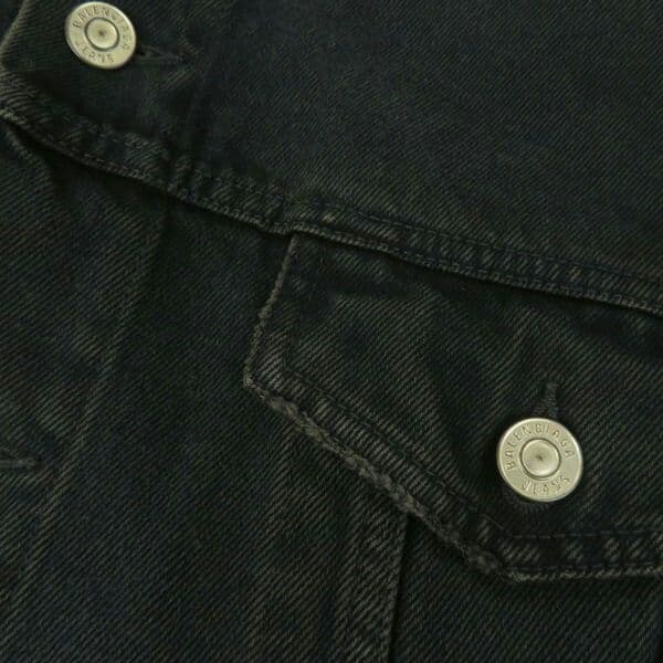 BALENCIAGA 22SS スプレープリント BB ロゴ デニムジャケット