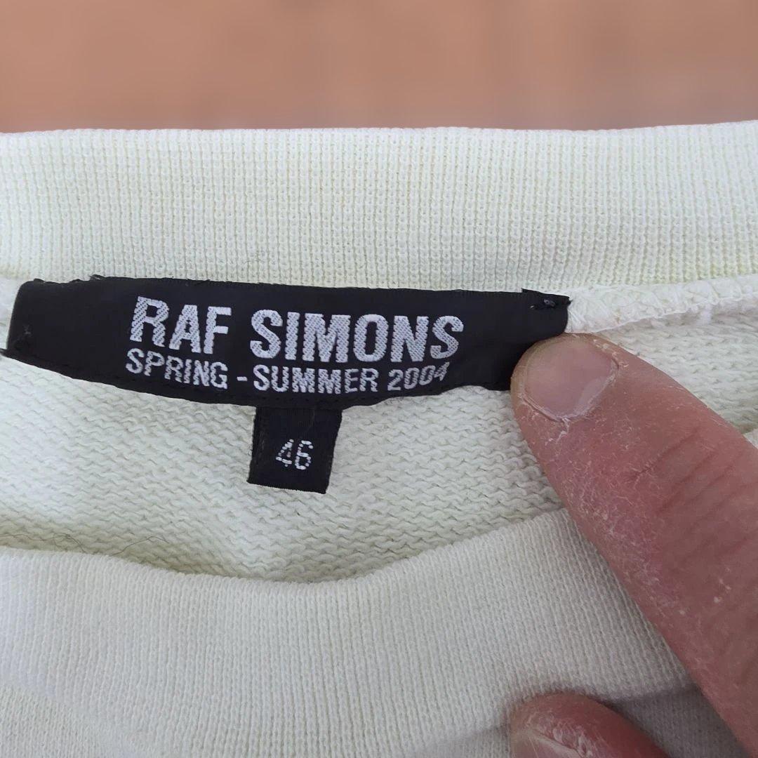 ラフ シモンズ スウエット 春夏 2004 サイズ46