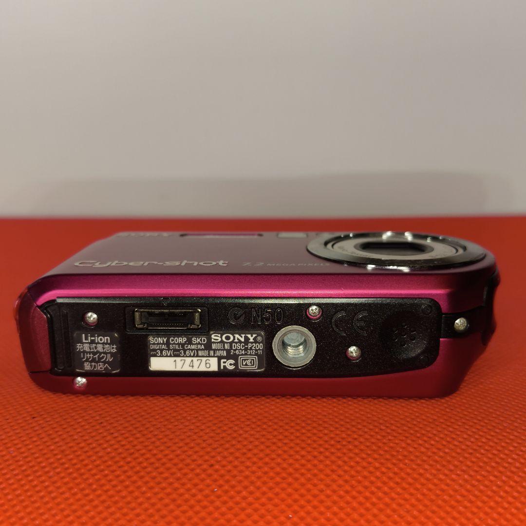 【動作確認済】SONY ソニー Cyber-Shot DSC-P200