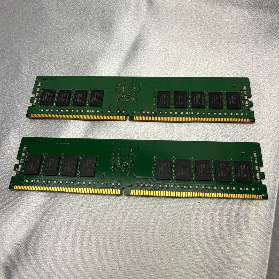 SK hynix 16GB DDR4 2666MHz メモリ 2枚組