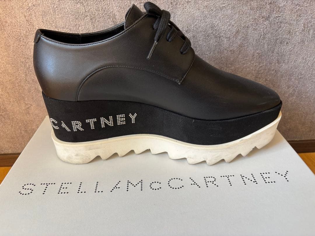 ステラマッカートニー　プラットフォーム　厚底　エリス　ローファー　　巾着　箱付き