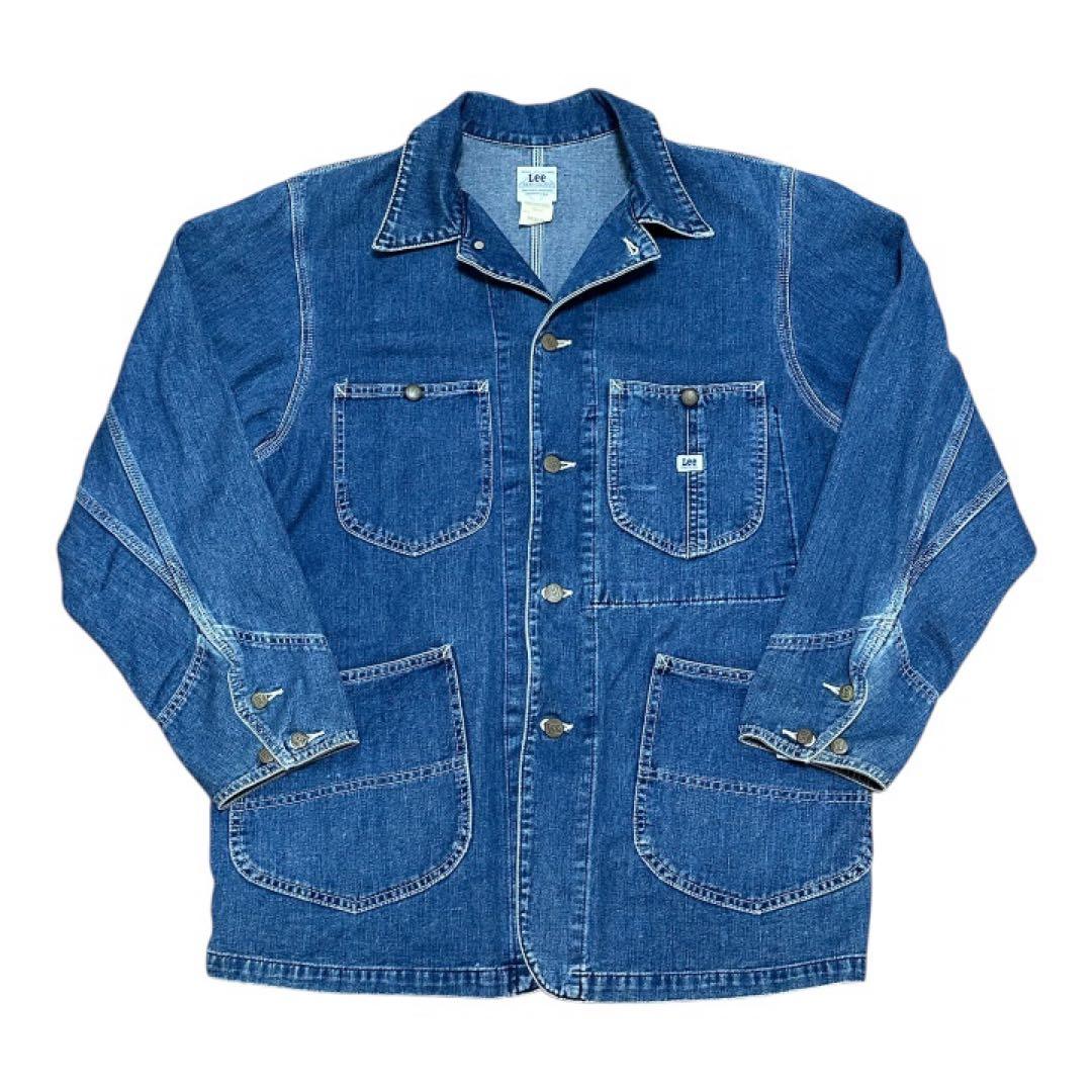 【最終値下げ】Lee 91-J ハウスタグ 加工 デニムカバーオール 復刻　M