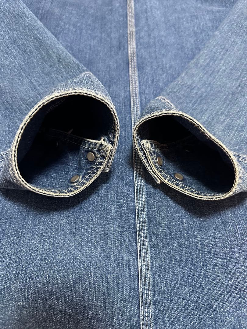 【最終値下げ】Lee 91-J ハウスタグ 加工 デニムカバーオール 復刻　M