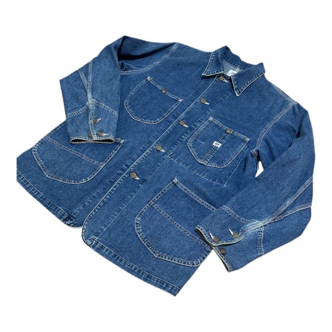 【最終値下げ】Lee 91-J ハウスタグ 加工 デニムカバーオール 復刻　M