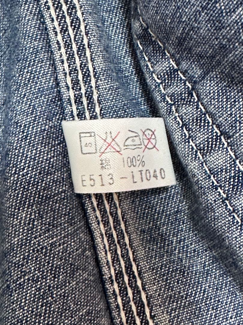 【最終値下げ】Lee 91-J ハウスタグ 加工 デニムカバーオール 復刻　M