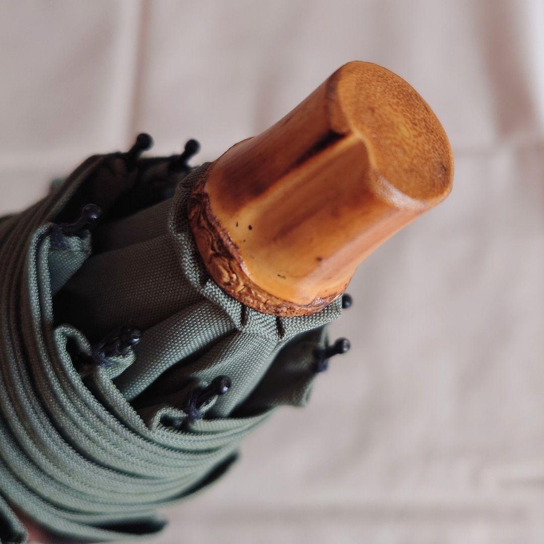 untule 2段2WAY 折りたたみ日傘(50cm)/ワンカラー(オリーブ)