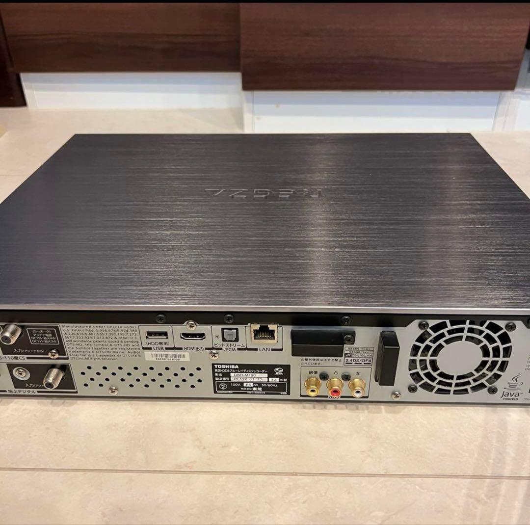 【希少】TOSHIBA DBR-M190 5TBブルーレイレコーダー