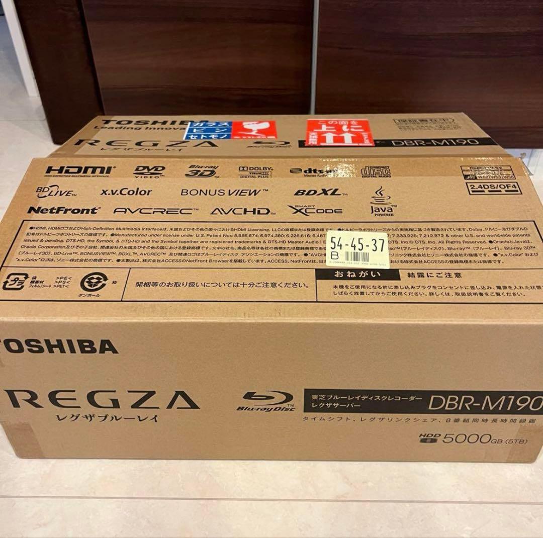 【希少】TOSHIBA DBR-M190 5TBブルーレイレコーダー