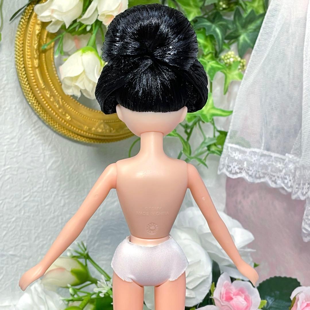カスタムドール　日本髪風　カスタムリカちゃん　本体のみ　☆リユース　ハンドメイド