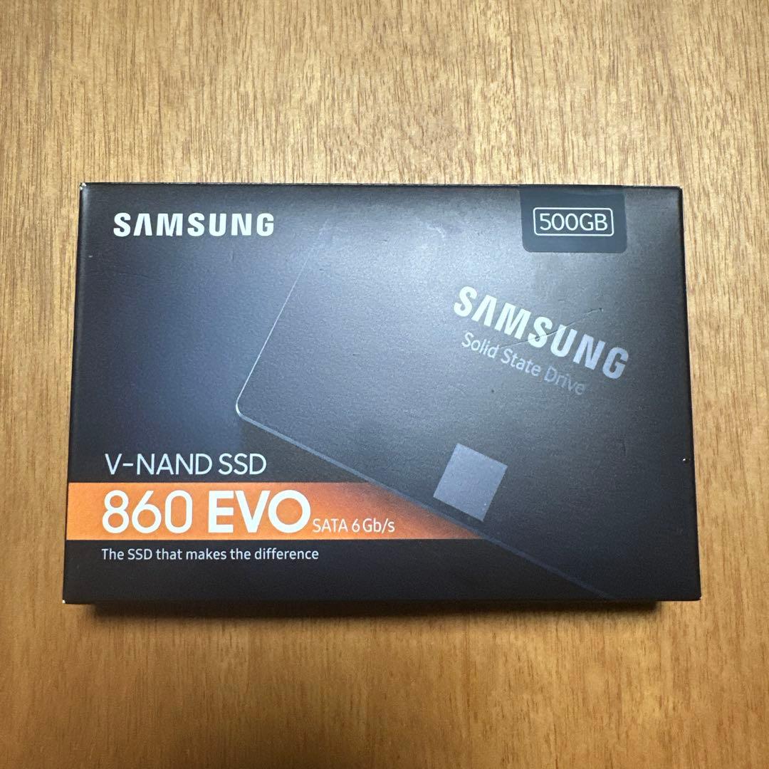 Samsung 870 EVO 500GB SATA 2.5インチ 内蔵 SSD