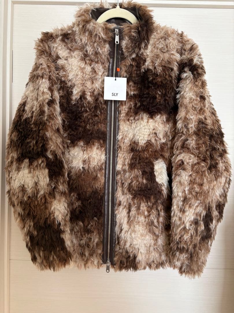 β 〜断捨離〜  CURLED BOA BZ カールド ボア ブルゾン