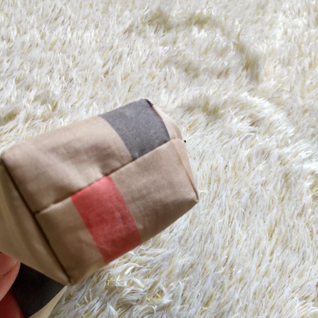 【美品】 BURBERRY バーバリー ノバチェック 折り畳み傘 大きめ 袋付き