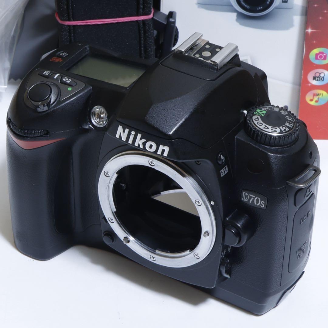★スマホに送れる一眼レフ★WiFi ★ Nikon D70sセット♪