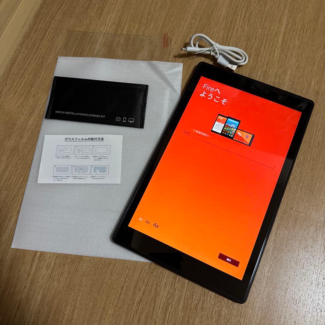 Fire HD10 タブレット 本体 + 画面フィルム＋充電コード（プラグなし）