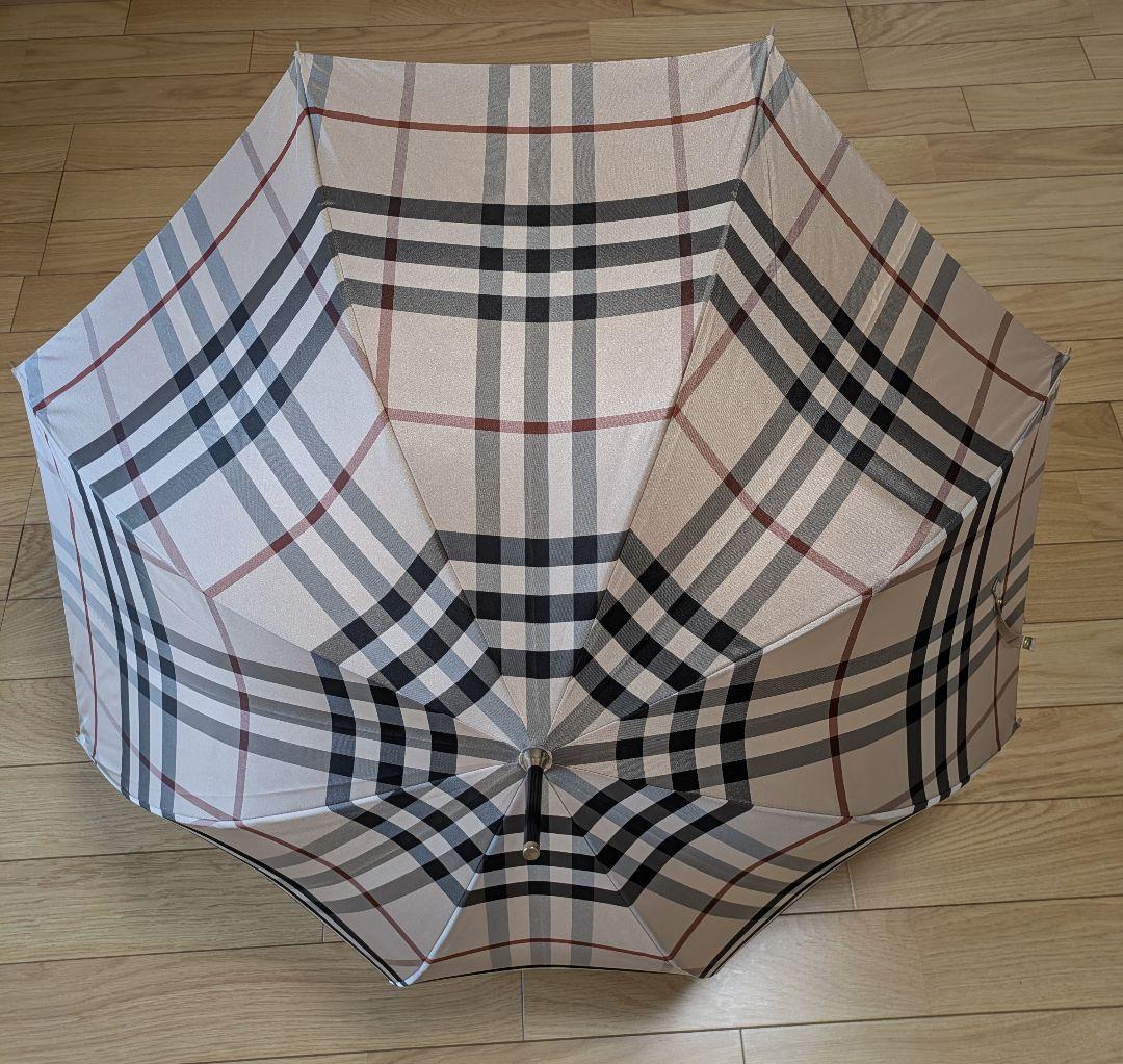 【タグ付き新品未使用】BURBERRY バーバリーレディース 長傘 カバー付き