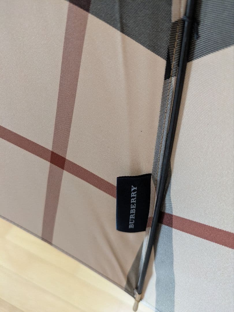 【タグ付き新品未使用】BURBERRY バーバリーレディース 長傘 カバー付き