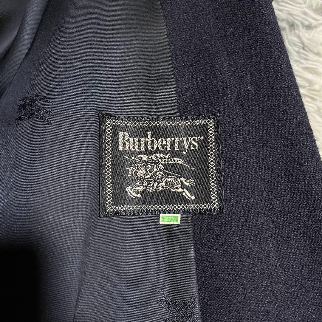 美品　Burberrys 紺ブレ　テーラードジャケット　　金ボタン　9AR