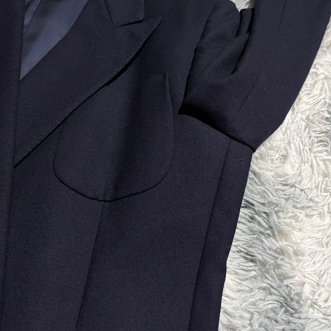 美品　Burberrys 紺ブレ　テーラードジャケット　　金ボタン　9AR