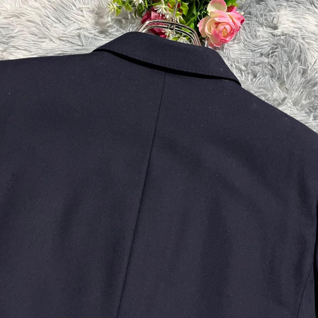 美品　Burberrys 紺ブレ　テーラードジャケット　　金ボタン　9AR