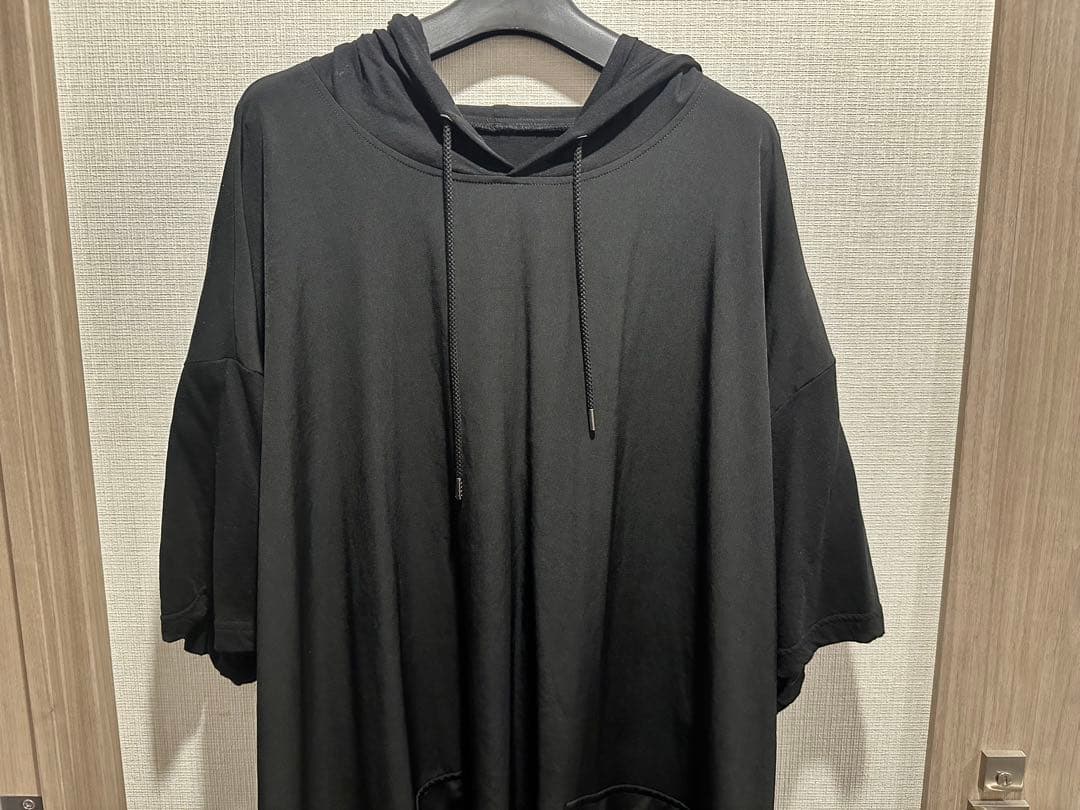 Ground Y フード付　ポンチョ　チュニック　半袖　　　ユニセックス