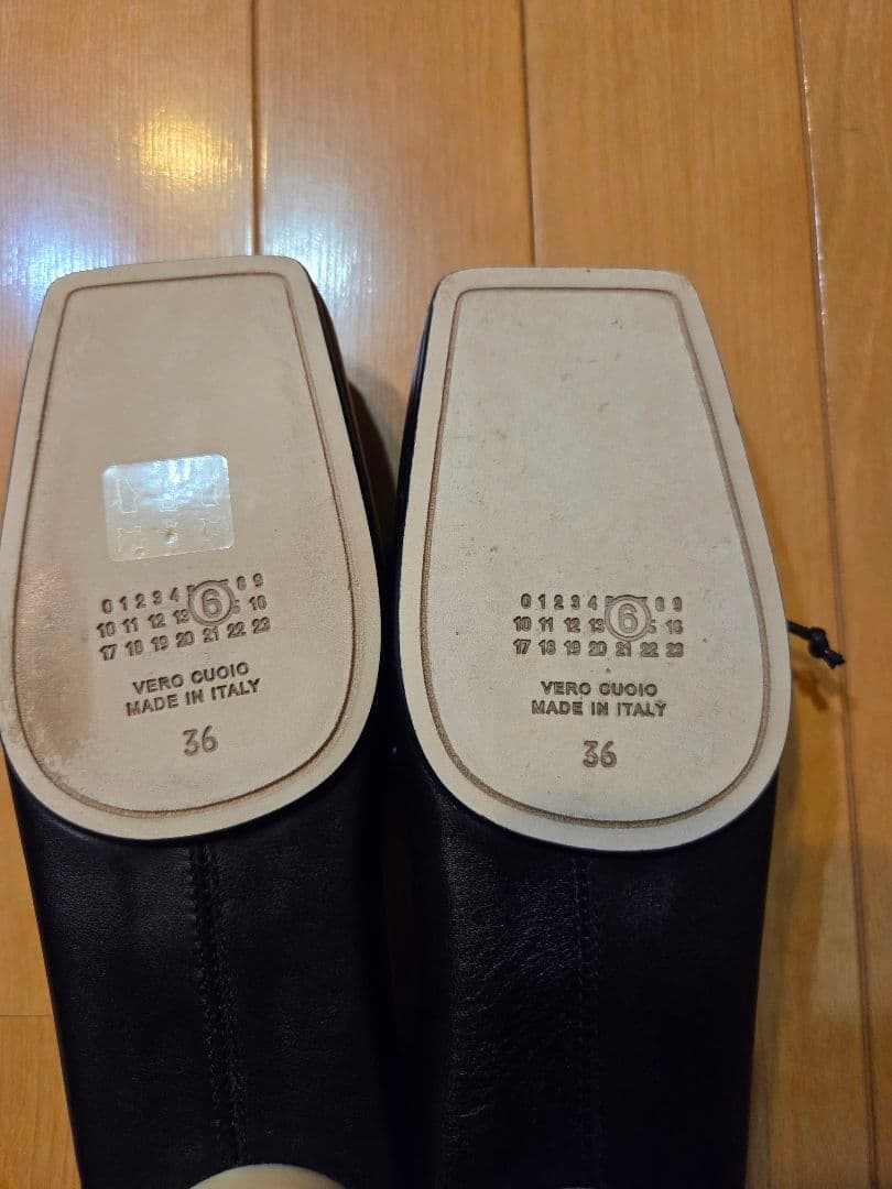 美品Maison Margiela マルジェラ　バレエ23cm