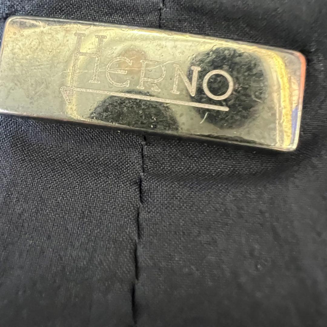 美品　ヘルノ　ダウンベスト　ジレ　軽量　IN-TECH ネイビー M　メンズ