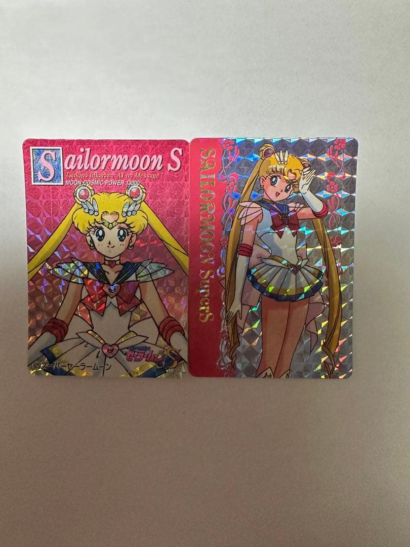 セーラームーン カード2枚