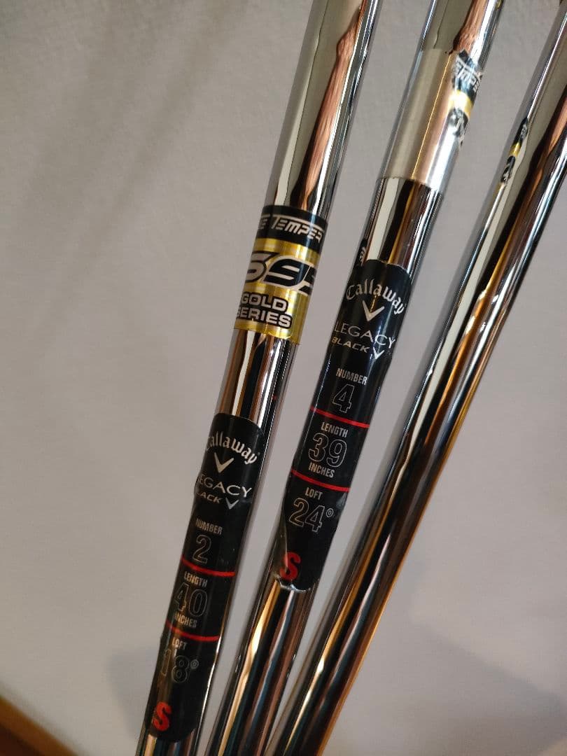 LEGACY BLACK ユーティリティ 3本セット