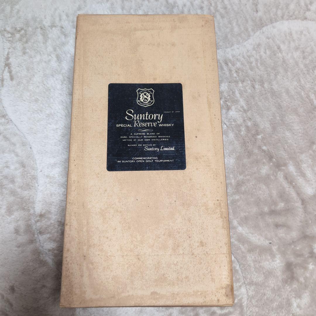 未開封　サントリースペシャルリザーブ　1986年特級　ツバメゴルフ