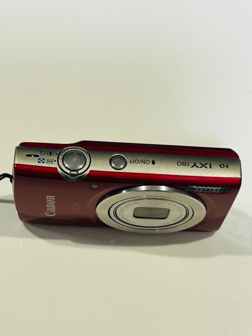 Canon IXY 180デジタルカメラ レッド