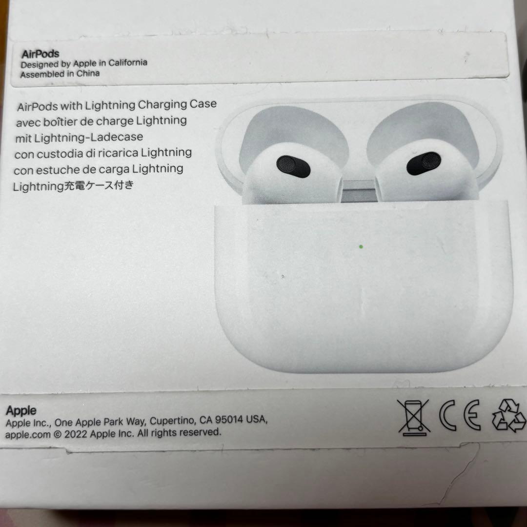 最終値引き！！中古:本体2台セット Apple AirPods (第3世代)