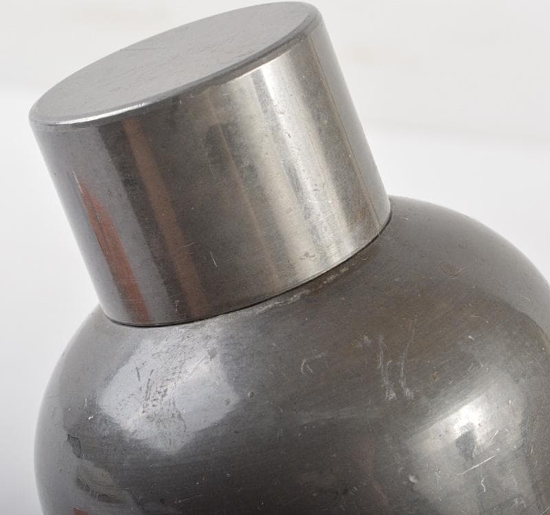 煎茶道具　古錫　乾茂號造　茶壷　茶心壷　約202g　M　R5114