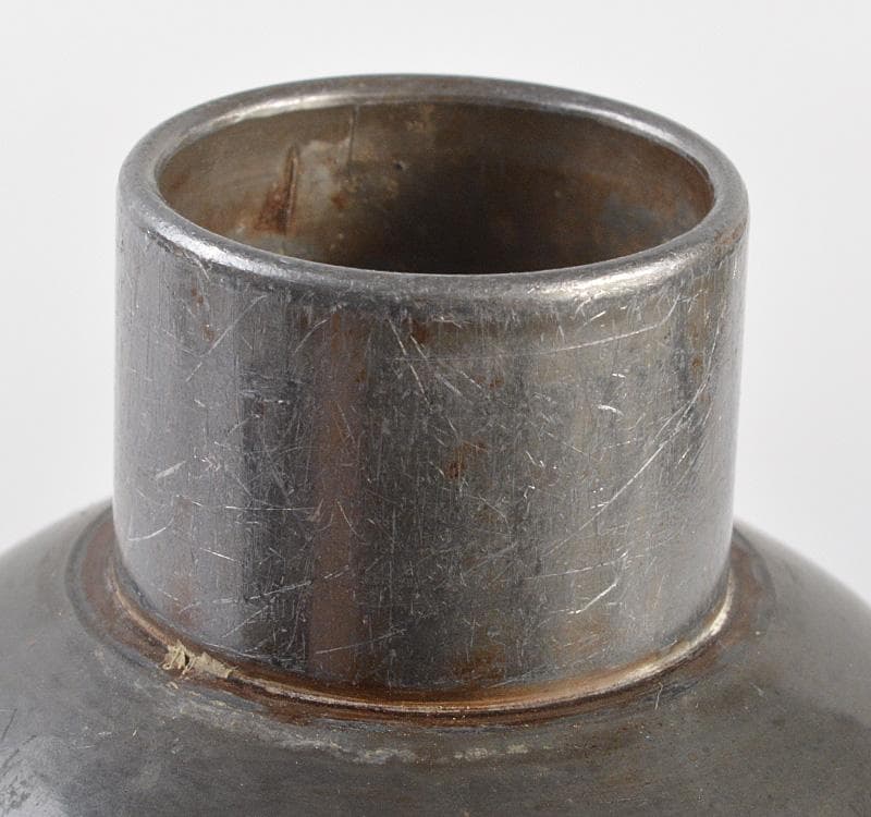 煎茶道具　古錫　乾茂號造　茶壷　茶心壷　約202g　M　R5114