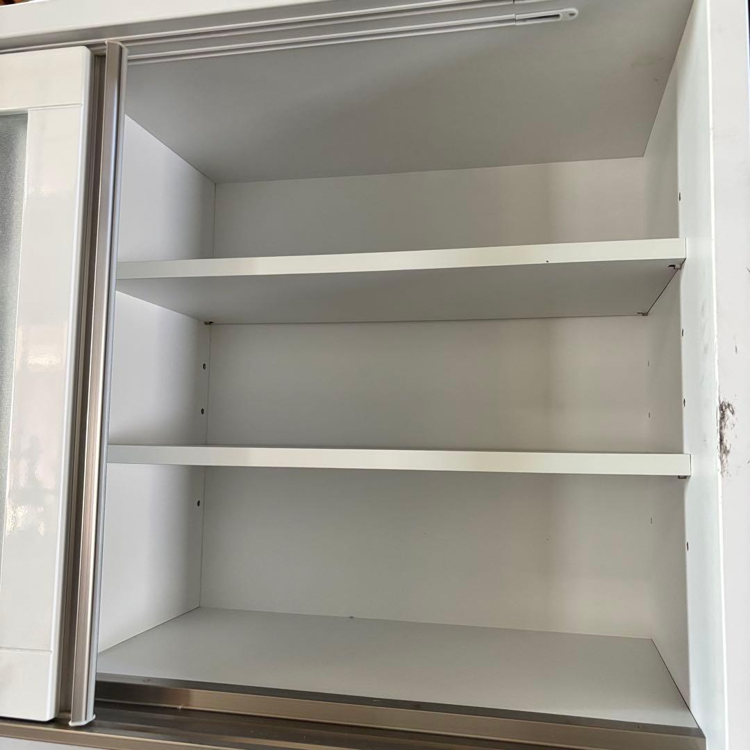 三幸ジャパン キッチンボード 120cm 食器棚 ホワイト ダイニング キッチン