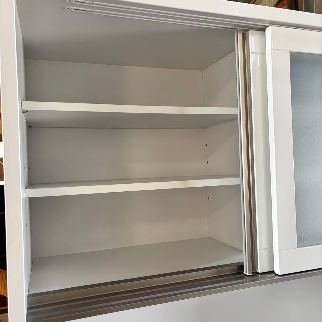 三幸ジャパン キッチンボード 120cm 食器棚 ホワイト ダイニング キッチン