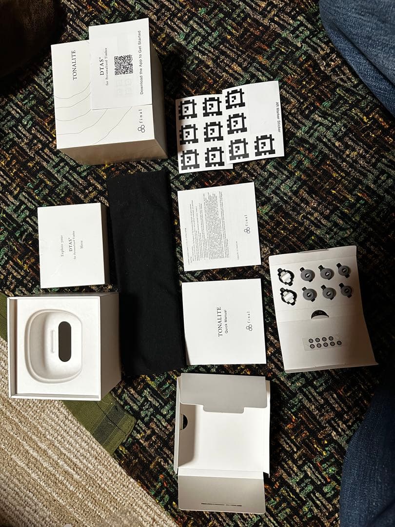 Final ワイヤレスイヤホン ブラック