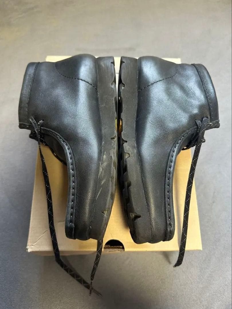 「Clarks ワラビー ブラックレザー GORE-TEX 26cm