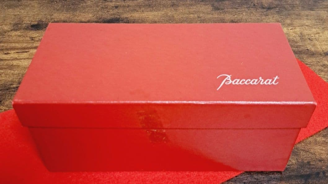 バカラ ハーモニー フラワーベース① 花瓶 一輪挿し ストレート型 新品未使用